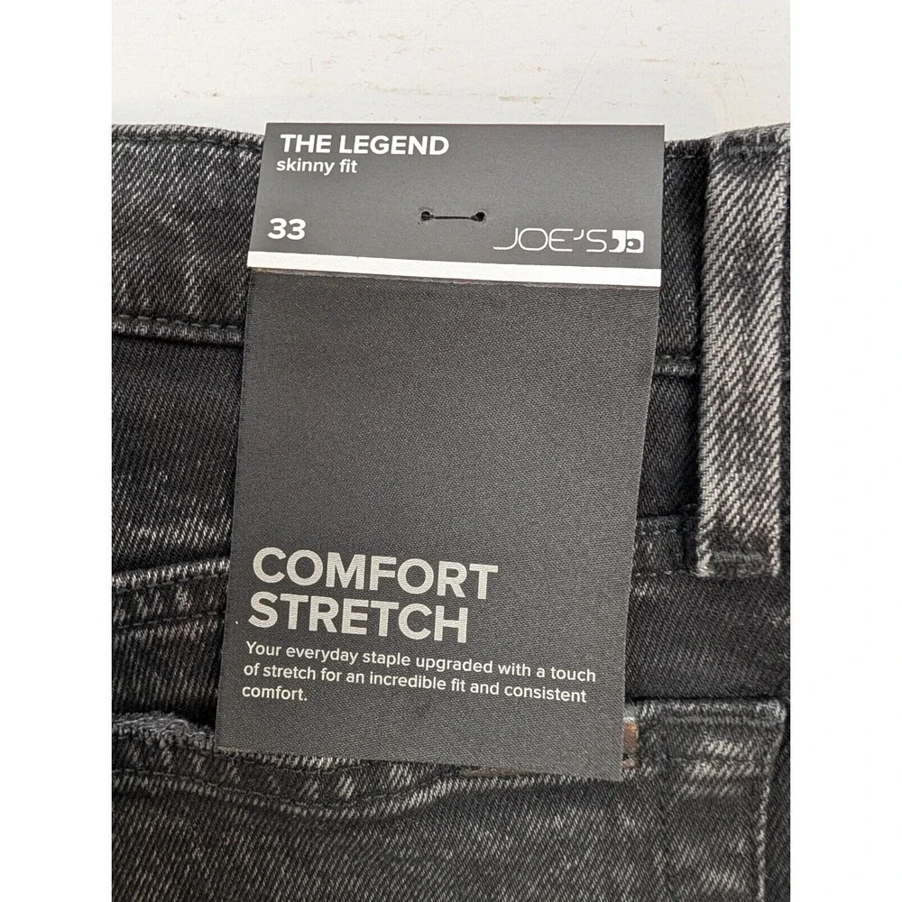 Joe's Jeans The Legend‎ Skinny Fit Kinetic Stretch Jeans Distressed Men's 33 NWT